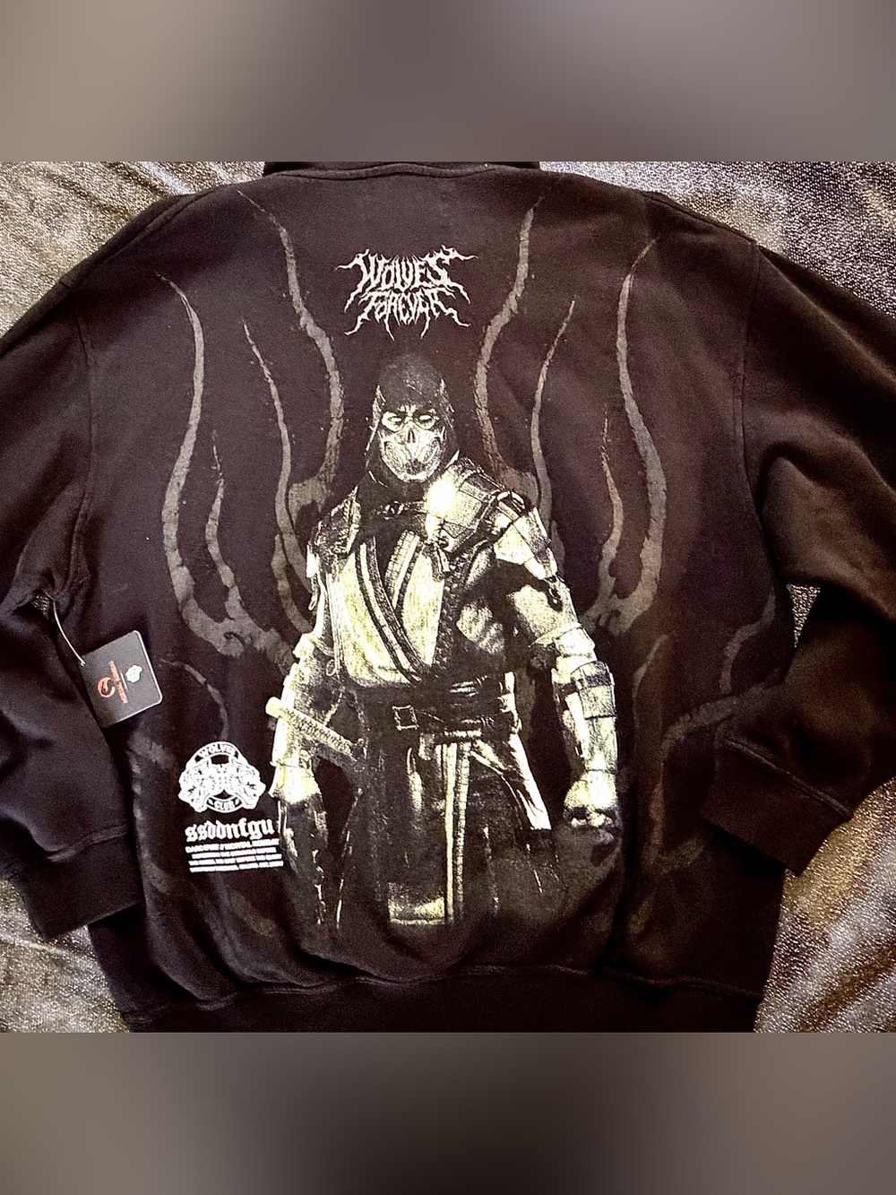 Darc Sport Hoodie /Mortal Kombat Scorpion Print - Picture 3 of 9